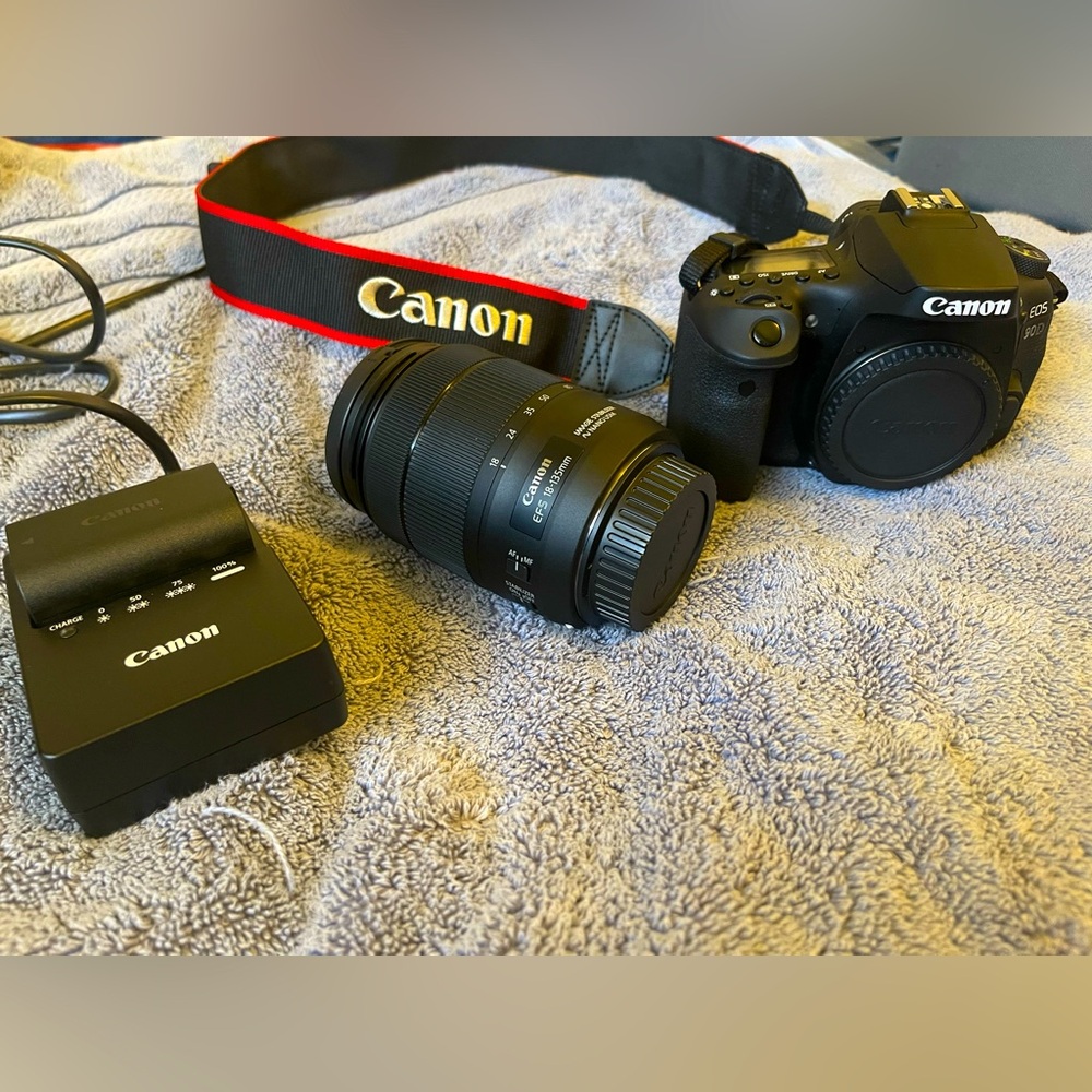 Canon Black Digital Camera with Zoom Lens Kit
